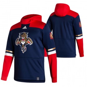 Florida Panthers Blank 2020-2021 Reverse Retro Pullover Hooded Sweatshirt - Herre